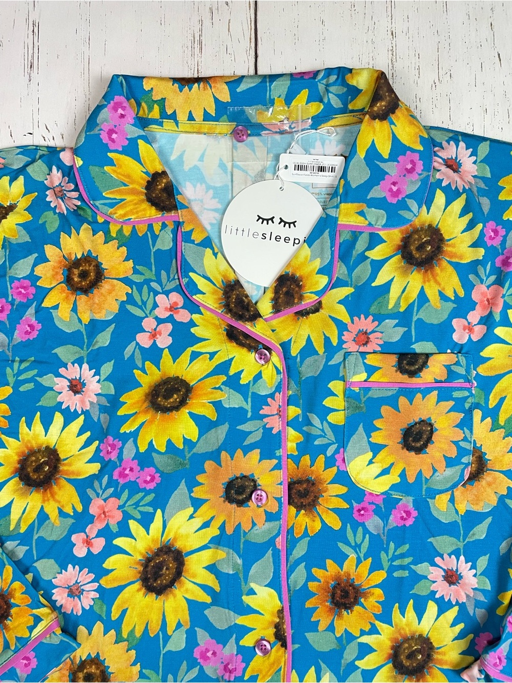 Little Sleepies Sunflower Fields Women’s Sleep Shirt